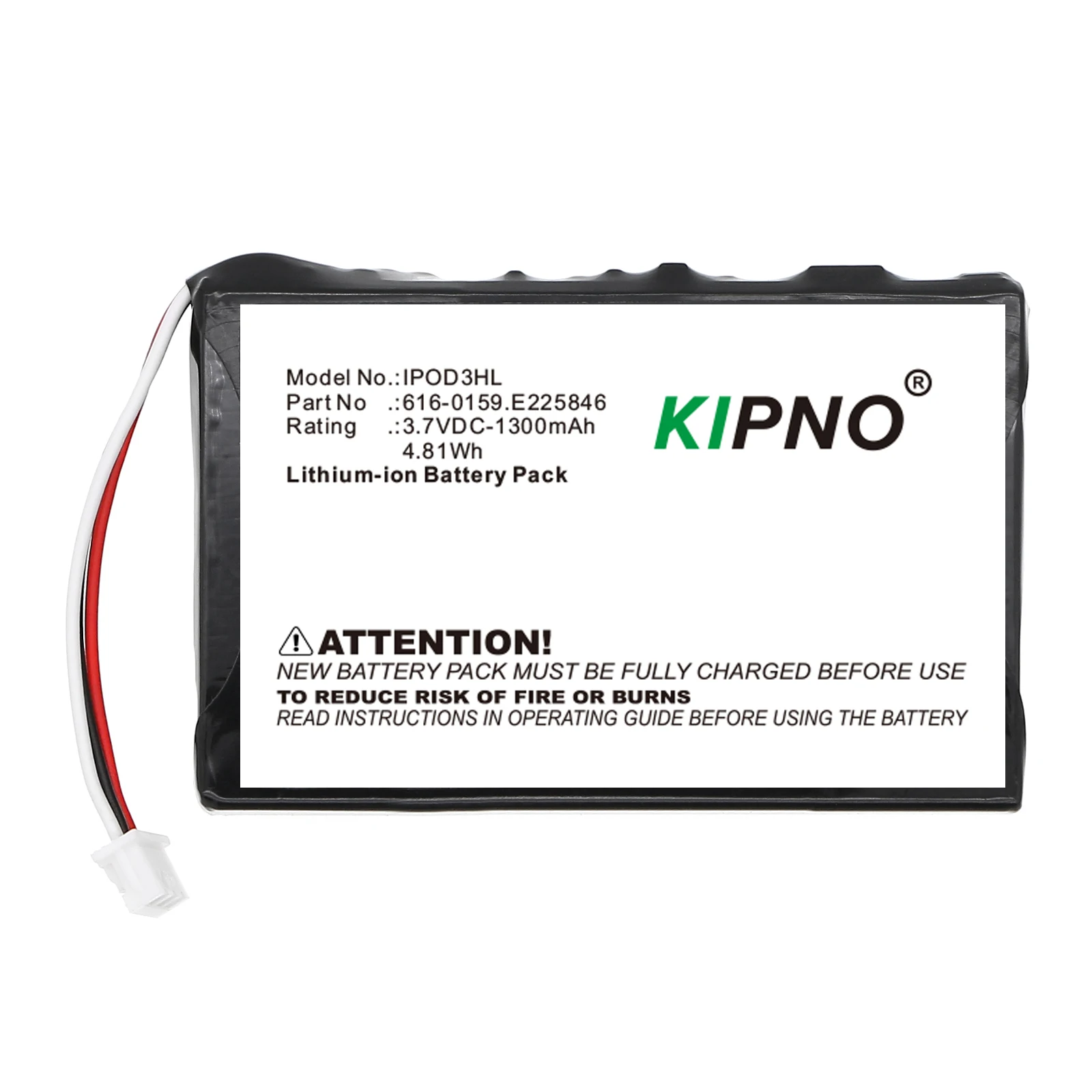 KIPNO Battery For IPod 3 3G 3r - Phone Battery Replacement ulasan dan harga