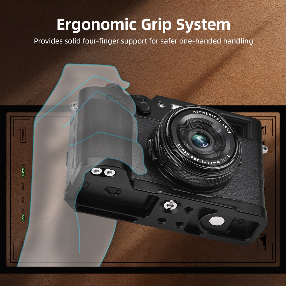 Camera L Plate Bracket Hand Gr - Fujifilm Camera X100Vi ulasan dan harga