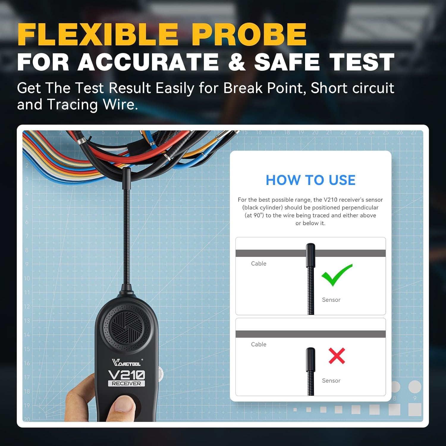 VDIAGTOOL V210 Automotive Elec - Circuit Test Pencil ulasan dan harga