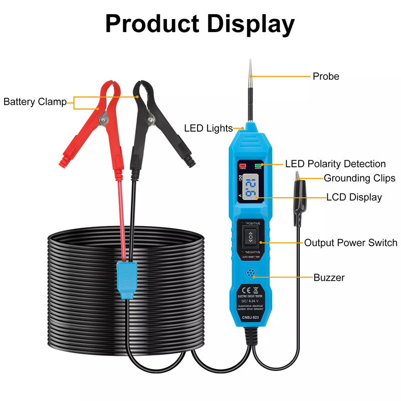 Fuse Tester LCD Circuit Tester - Circuit Test Pencil ulasan dan harga